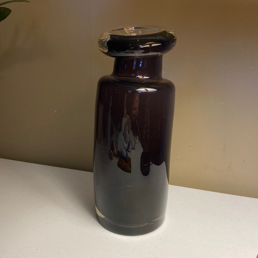 Amethyst Hand Blown Art Glass